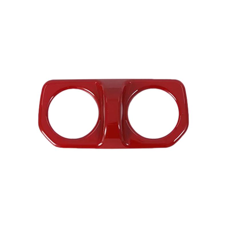 Car Rear Armrest Exhaust Back Air Vent Outlet AC Trim Cover Interior Decorative Accessories For Jeep Wrangler JL JT 2018+