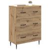 Artisan Oak Drawer Cabinet 66 X 34.5 X 89.5 Cm