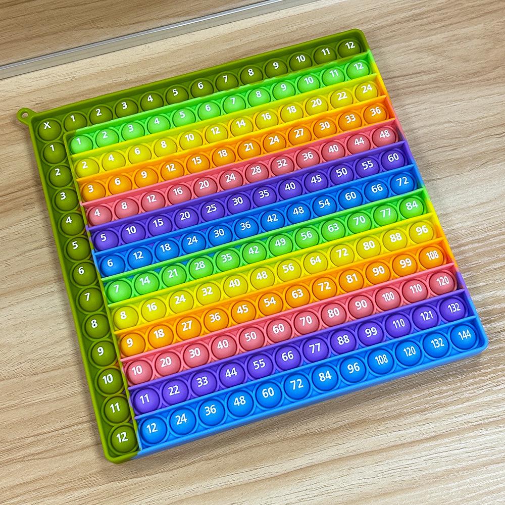 12x12 European & American Multiplication Table Educational Toy for Intellectual Development