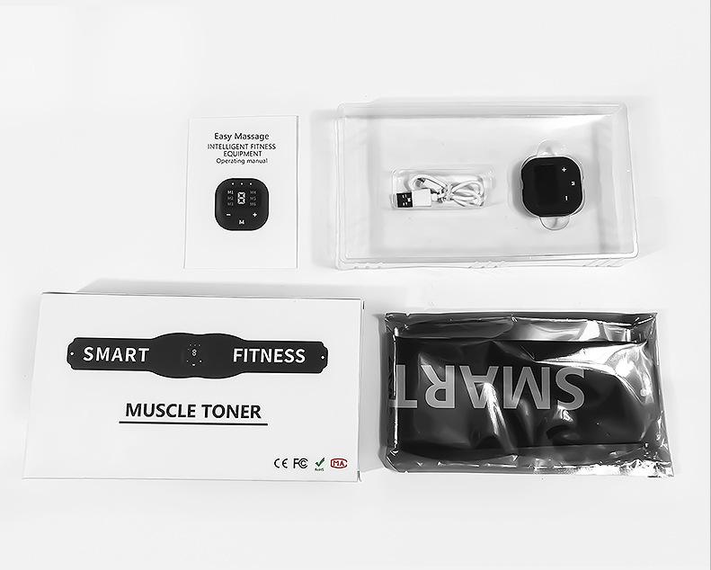 EMS Microcurrent Pulse Smart Fitness Waistband for Lazy People”