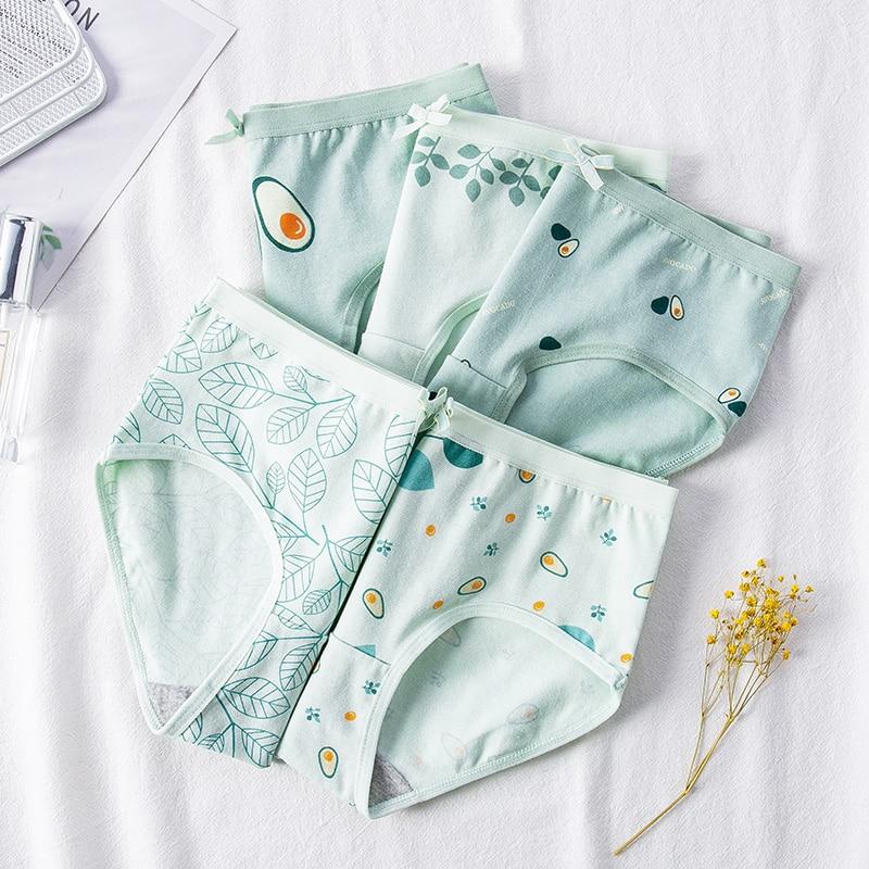 5 Pièces/set Culottes Femme Sans Couture, Taille élastique