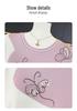 Women's Summer Ice Silk Short-Sleeve Knit Top - Loose Fit, Round Neck for Middle-Aged and Older