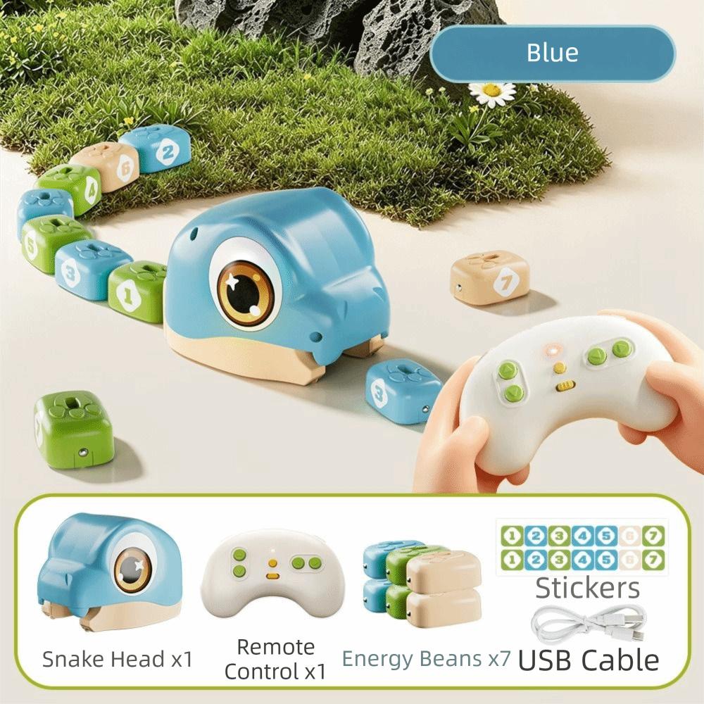 Interactive Remote Control Car Magnetic Magnetic RC Car Fun Game RC Snake Car Toy Tabletop Game