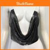 Metalen Pailletten Mouwloze Croptop Voor Nachtclub Mode Dames Zomer