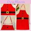 Christmas Apron For Adults And Children Polyester European American Style Holiday Party Wear