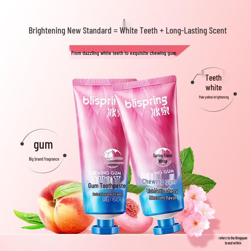 Blispring Fresh Breath Toothpaste Set