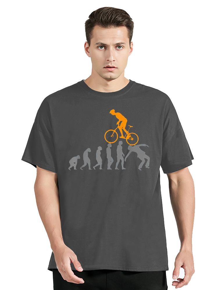 Mountain Bike Cycle Men Tshirts Downhill Mount MTB Fitness Tshirt Cotton Tops Tees Mens Clothes Oversized Unisex Tshirt