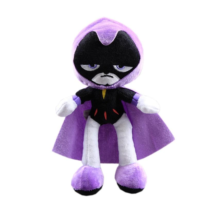 24-30 Cm Anime Teen Beast Boy Plush Toys Doll Peluche Cute Green Boy Robin Stuffed Toy Baby Kids Christmas Birthday Gift