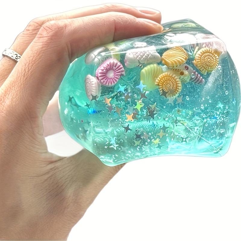 3D Cartoon Squeeze Toys, Realistic Pirate Shell Stress Relief Figurines, Fun Gifts for Christmas Birthday Kids