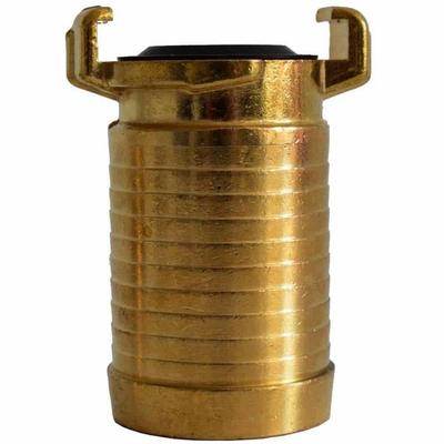 Brass Hose Connector - BONI-SHOP® - 1 1/2 Inch - Quick Connect - Guaranteed Seal - 38 Mm Barb