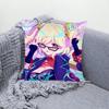 Anime Z-Zenless Zone Zero Pillow Case Cushion Cover Soft Cute Throw Pillow Case For Car Sofa Pillowcase Polyester With Zipper