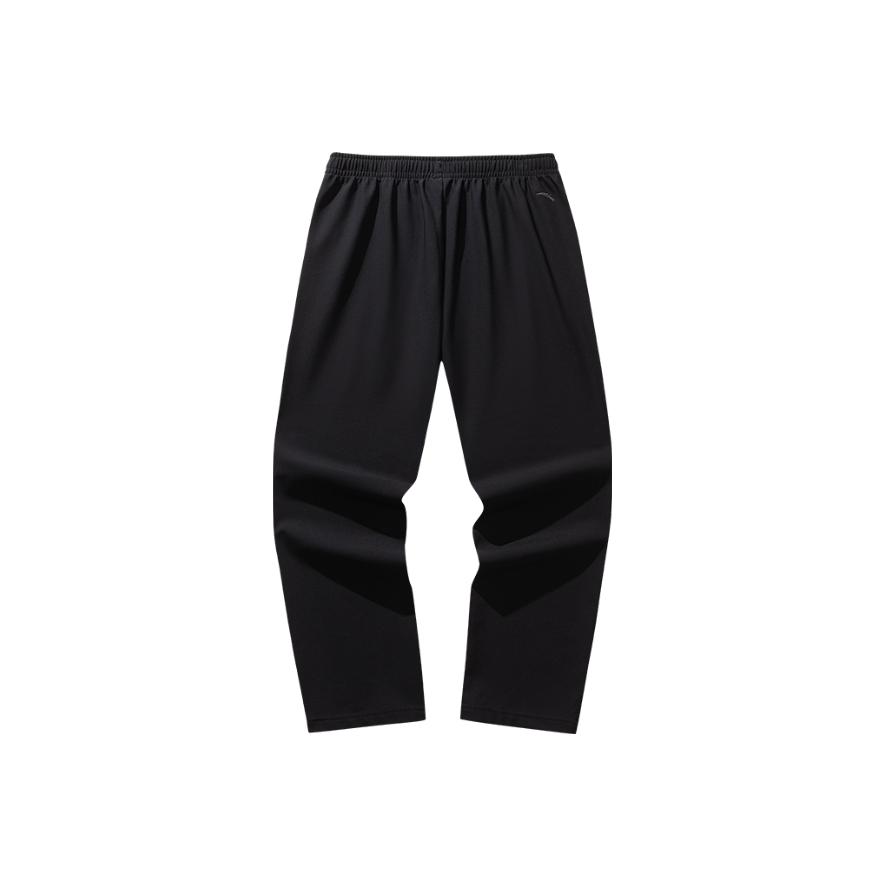 Anta Simple Comfortable Casual Versatile Mid-Waist Fashion Warm Knitted Sports Pants Men Bottoms 152541318N-1