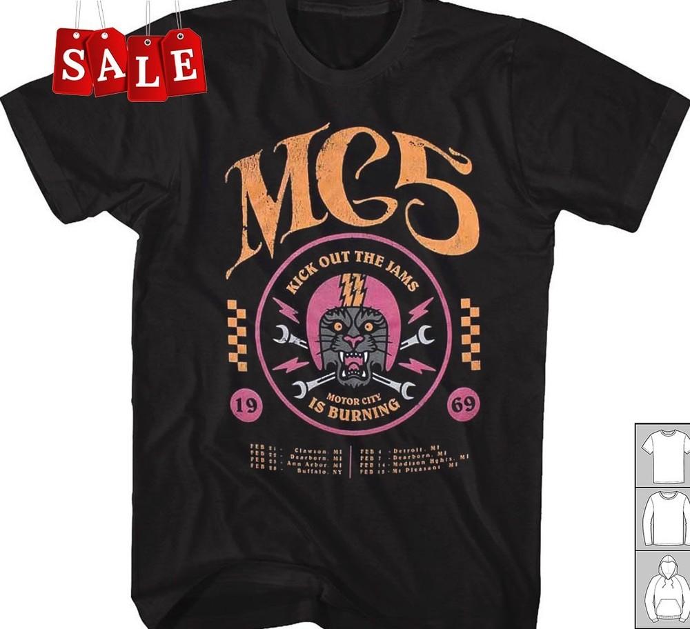 

New MC5 Kick Out The Jams 1969 Gift For Fan Unisex S-5XL Shirt AL42 Unisex T-Shirt S