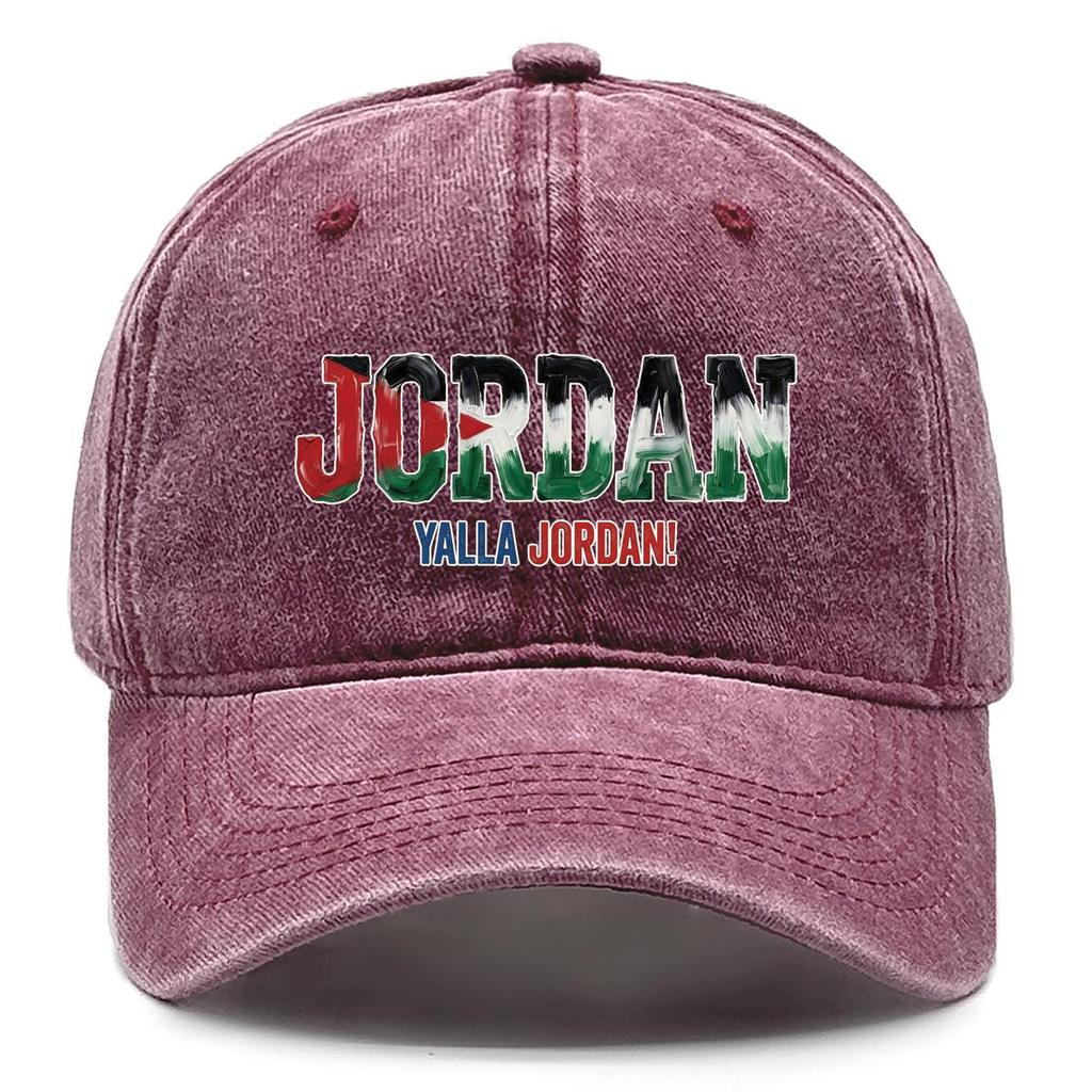 Flag Printed Snapback Baseball Cap , Adjustable Sun Hat Sweatband Fit All-season Inelastic Sports Hat