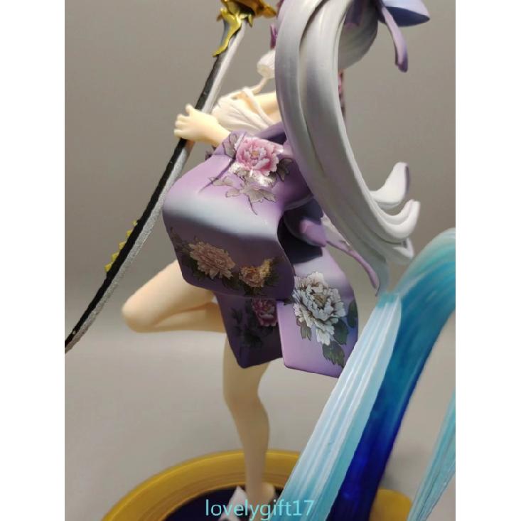 Genshin Impact Kamisato Ayaka Anime Figure PVC Model Statue Doll Toys No Box