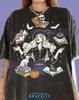 Vintage Halloween Magic Witch Comfort Colors® Tshirt, Spooky Season Book Lover Retro Y2K 90S Graphic Cat Skull Cauldron Streetwear,