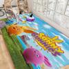 Sunny B-bunnies Floor Mat Non-Slip Laundry Room Mat Laundry Decor Balcony Child Living Room Bedside Mats