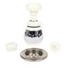 360° Faucet Aerator Chrome White – Water Saving &; Filtration