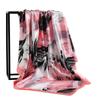 Nový 90*90cm Čtvercový šátek s vintage květinami Dámský hedvábný šál Nákrčník Dámský Potisk Čelenka Pokrývky hlavy Foulard Hidžáb Gumičky do vlasů