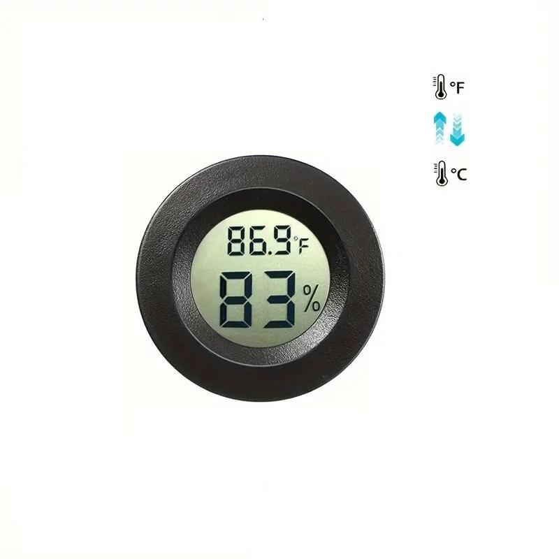 

℉/℃ Mini LCD Digital Thermometer Hygrometer Indoor Electronic Temperature Tester Sensor Humidity Gauge Meter Detector For Home чёрный