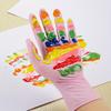 Multi Colored, Disposable Nitrile Gloves, Essential for Kitchen, Pet Care, Hair Dyeing, Nail Art, and Food Preparation
