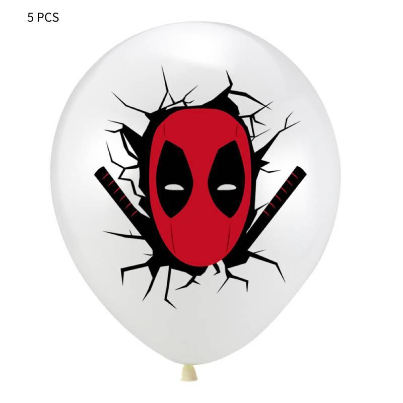 Superhero Themed Party Balloons 12 Inch Captain America Spiderman Hulk Latex Balloons