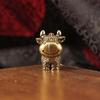 Brass 12 Zodiac Animal Head Sculpture Small Statue Desktop Ornaments Vintage Beast Figurines Mini Lucky Home Decorations Crafts