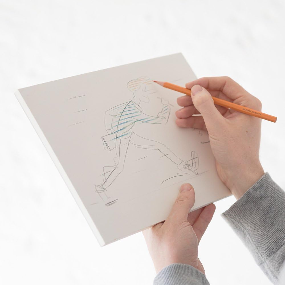 Midori Memo MD Paper Pad Cotton A4 Plain 15238006