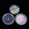 3/20PCS Small Sundries Box Plastic Bin Foam Container Clay Storage Ball Cup With Lids