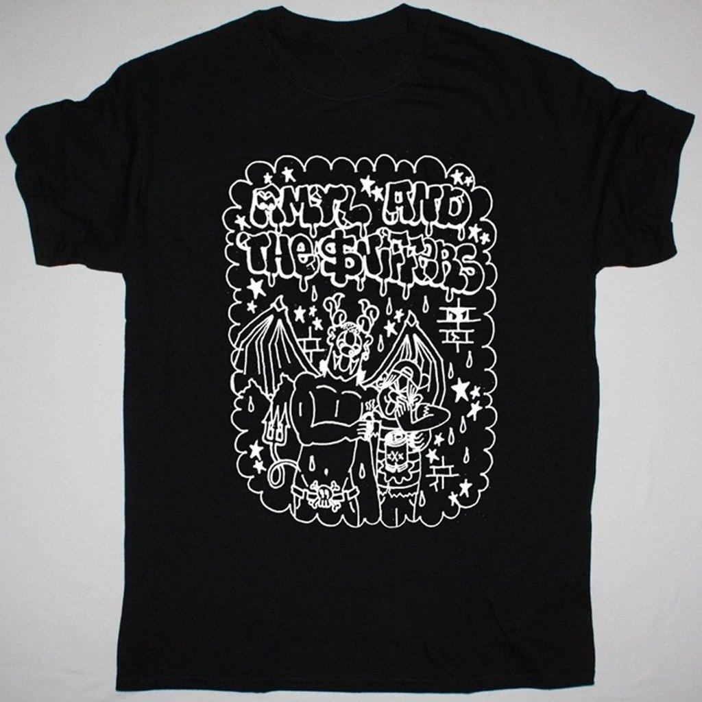 New Amyl And The Sniffers Band Gift For Fans Unisex S-5XL Shirt BS83 S разноцветный