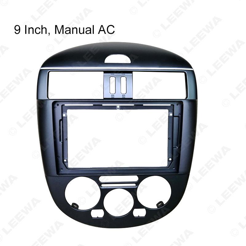 

Nissan Tiida (11-15) Лицевая рамка для навигации Android для экранов 9-10,1 дюйма. 9 inch