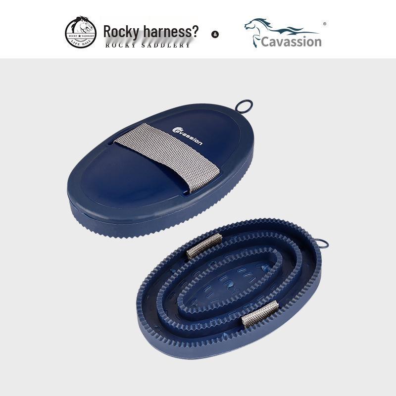 Cross Border Non-Slip Massage Brush for Horses, Horse Tack & Equestrian Supplies 8801070 One Size