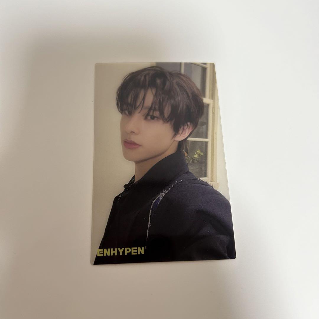 

[USED] ENHYPEN Jake Flash Lucky Drop Trading Card Clear Universal Studios Japan UMS Bonus