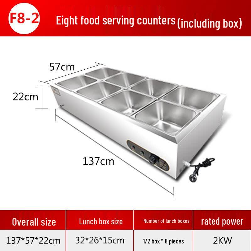 Aokewen Tabletop Fast Food Warming & Serving Station