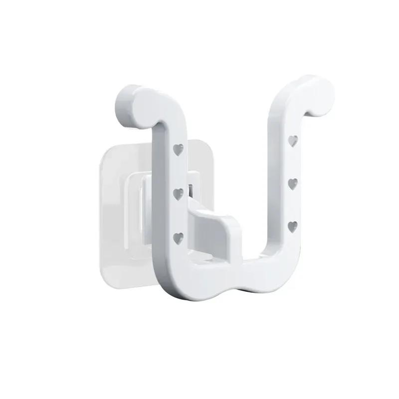 Slipper Rack Self-adhesive Bathroom Simple Slipper Hook Toilet Drainage Rack Wall Mounted Bedroom Storage Hook Shoe Drying Rack