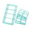 4 Grid Desk Bookshelf Display Divider Book Stand Self-assembly Desktop Bookends  Book Holder