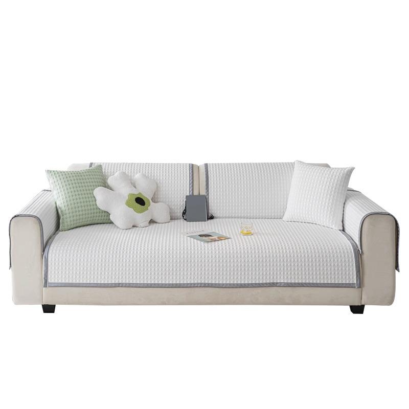 Ice Silk Sofa Cushion, Non-Slip, Advanced Sense, Summer Mat, Seat Cushion, Anti-Cat Paw, Non-Hair Sofa Cover, Cloth Cover, Cool Cushion