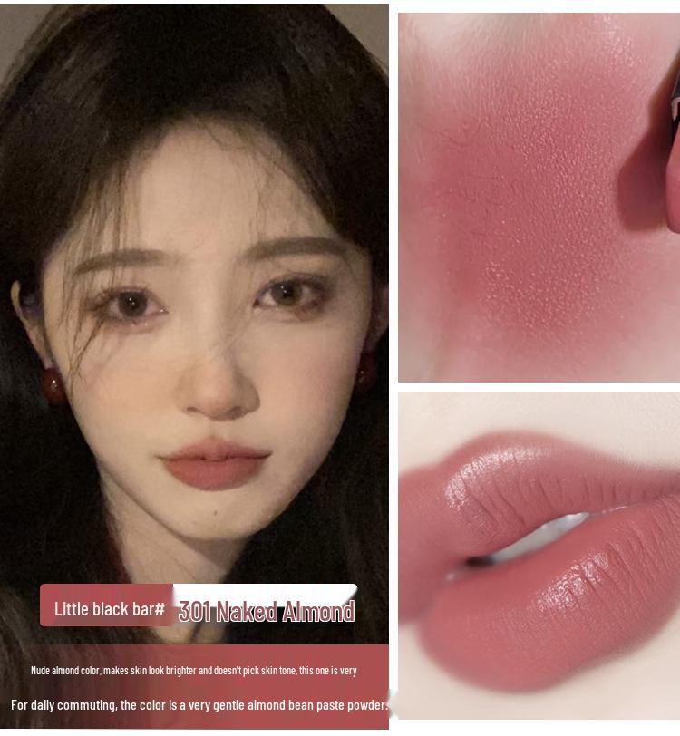 YS Luo Jiakou Gold & Little Black Bar Lipstick Set (1966 21, 314, 302) - Genuine YSL Cosmetics for Women