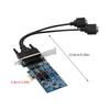 Fast Speed DB9 RS422/485 Serial Interfaces PCIE2.0 X1 Card Supports Multiple Machine Connection