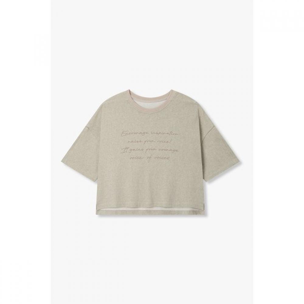 Vov LeTTering PigmenT T shirT  7156240009 