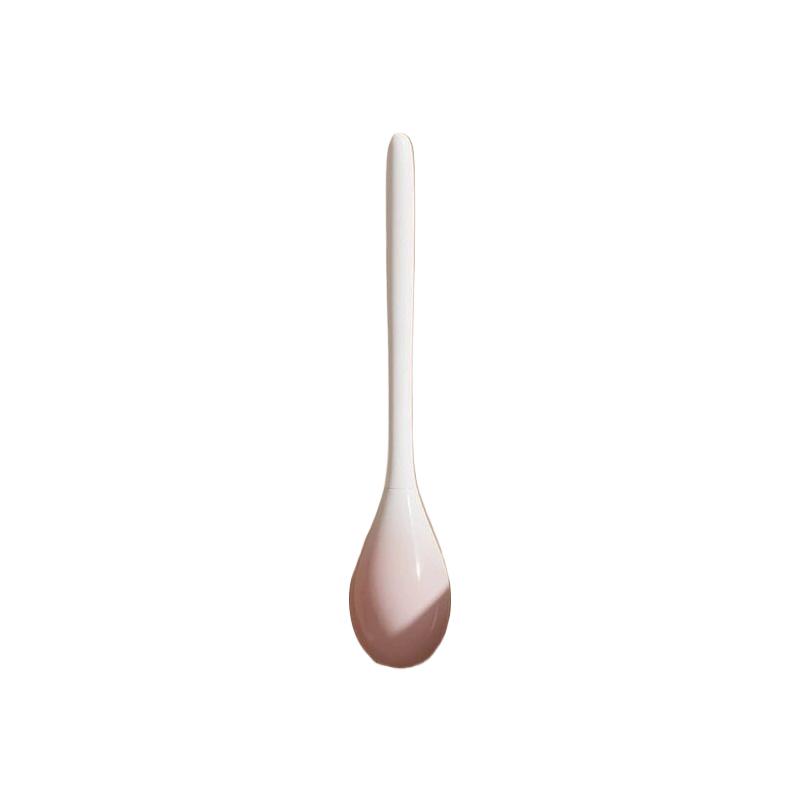 Wall-Mounted Household Toilet Brush No Dead Angle Long Handle Bathroom Cleaning Tool With Base For Hygienic Cleaning