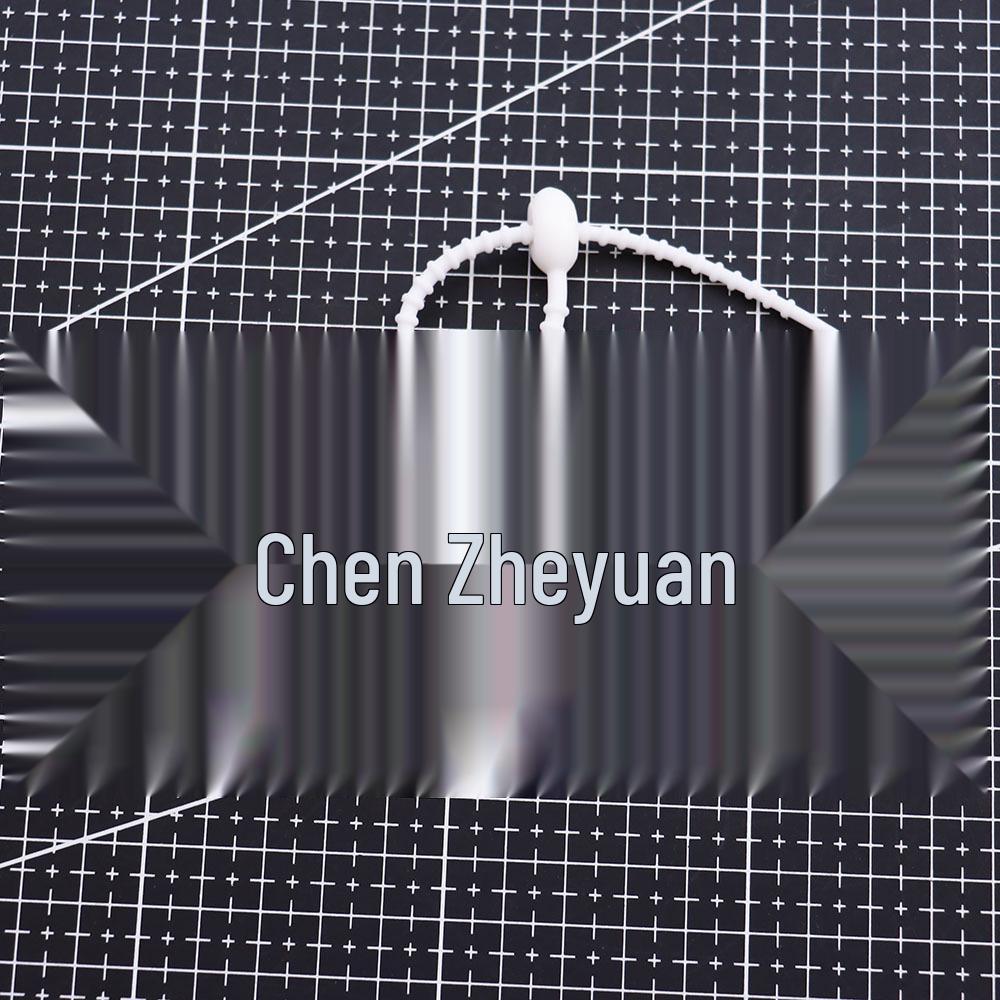 Chen Zhe Yuan Star Keychain & Backpack Charm 2MM Each Layer Reinforcement