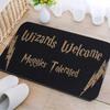 Alohomora Magic Key Welcome Mat Funny Doormat Flat Non-slip and Easy Clean Perfect for Front Door of Bathroom Durable Door Mat