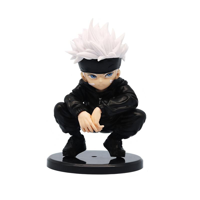 Jujutsu Kaisen Anime Figure Style Satoru Gojo Action Figure Lord Of The Curse Sukuna Figurine Collection Model Doll Toys