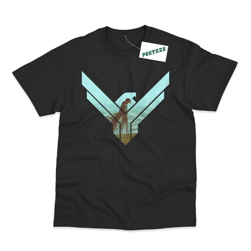 House Atreides Emblem Paul Sands Photo Logo Inspired By Dune Printed TShirt S