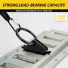 10-Pack Heavy Duty Steel E-Track O-Rings Tie-Down Anchors, for Trailers, Trucks, E Track Accessories