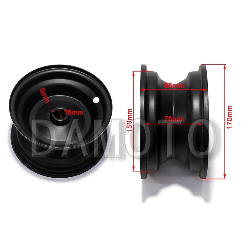 Τροχός 16MM & 19MM Οπή 13x5.00-6 Κέντρο Τροχού Ζάντα Για Off-Road 110CC-125CC ATV QUAD Buggy Κουρευτική Μηχανή Go-kart