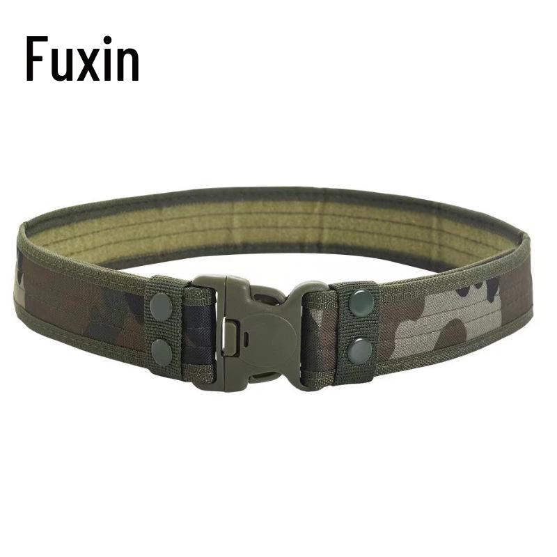 Tactical Military Training Belt with Plastic Insert & EVA Sponge Canvas