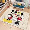 Cute Cartoon Carpet Minnie Mouse Printed Rug for Home Living Room Bedroom Kids Room Decor Non-slip Floor Mat Next Day Shipping
