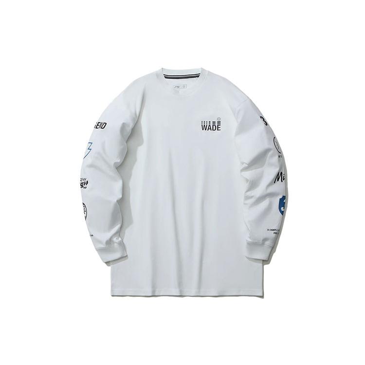 Свитшот Li Ning Wade Collection Мужской Стандартный Белый AHSR497-3 XXL